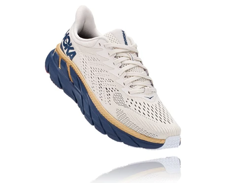 HOKA Clifton 7 Løbesko Til Landevej Dame Indigo | YRLVT-1298