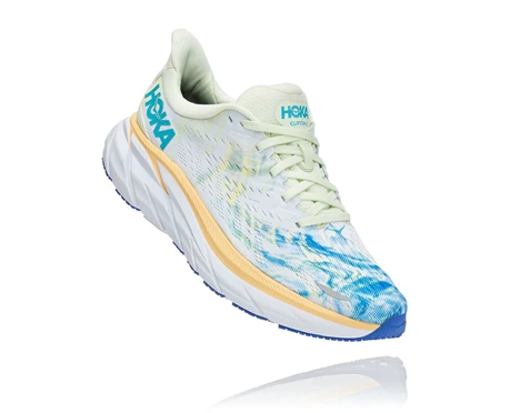 HOKA Clifton 8 Vandresko Dame Grå | RKFWS-6987