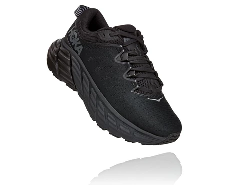 HOKA Gaviota 3 Løbesko Dame Sort | GODTF-2930