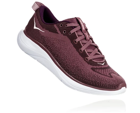 HOKA Hupana Flow Vandresko Dame Lyserød Brune / Dyb | EMQXR-5890