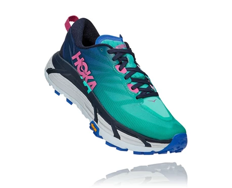 HOKA Mafate Speed 3 Vandresko Dame Blå | CKINP-3579