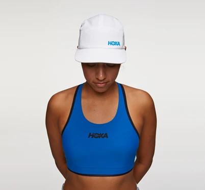 HOKA Performance Hat Dame Hvide / Blå | ICEDT-0382