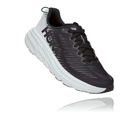 HOKA Rincon 3 Løbesko Dame Sort / Hvide | PAKUN-3851