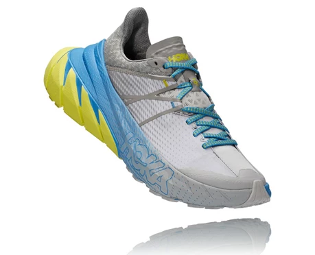 HOKA Tennine Trail Løbesko Dame Dyb Grå | ODHBK-2154