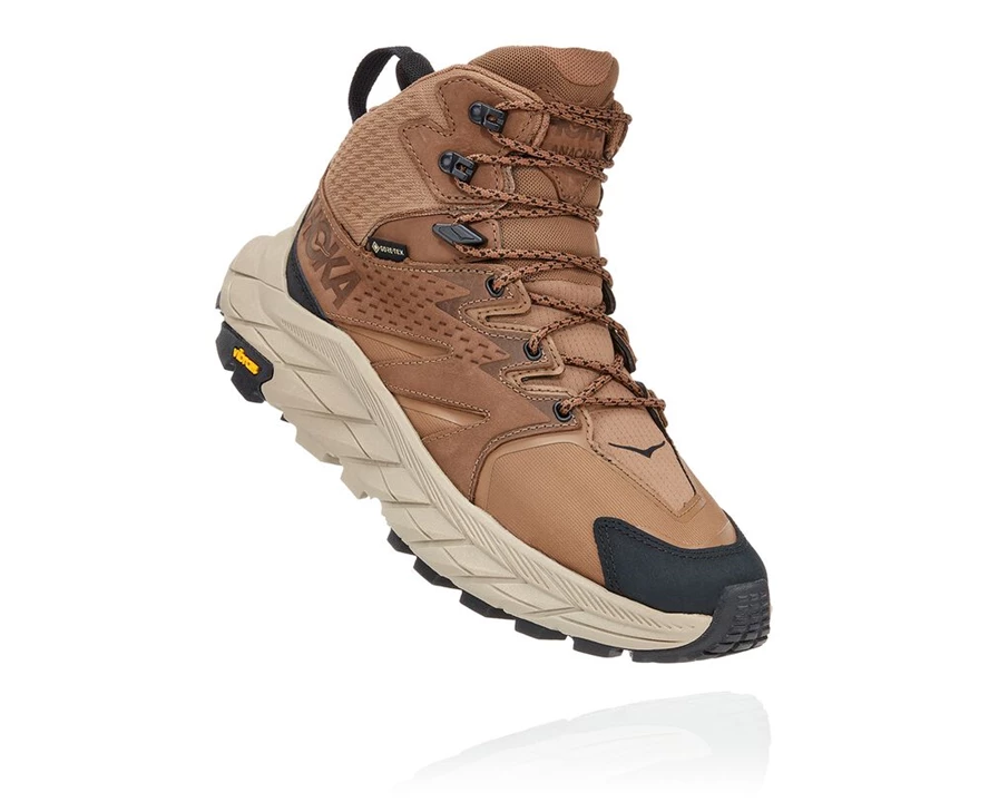 HOKA Anacapa Mid Gore-tex Vandresko Dame Sort | FOJVT-3692